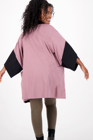 Organic Cotton Kimono-Style Reversible Jacket 
