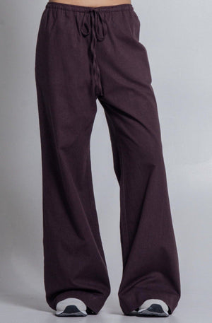 Linen Pants Merlot