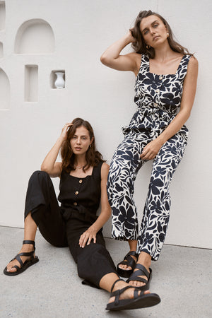 Square Neck Jumpsuit