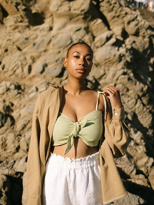 Paper-Bag Shorts